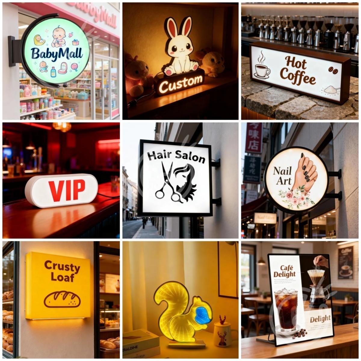 Outdoor Lighting Logo - Custom Acrylic Signs Sign Led Letters