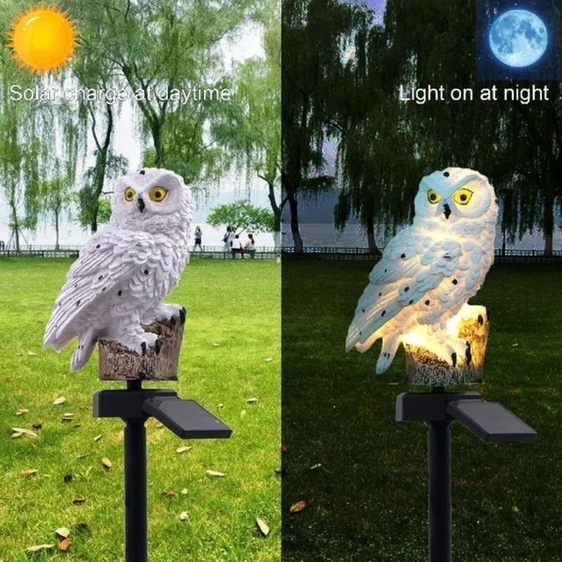 Outdoor Lighting Solar Panel - Owl Lights Outdoor Solar Powered Lawn