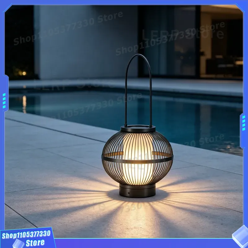Outdoor Zen Lighting - Portable Outdoor Waterproof Lawn Light Rechargeable