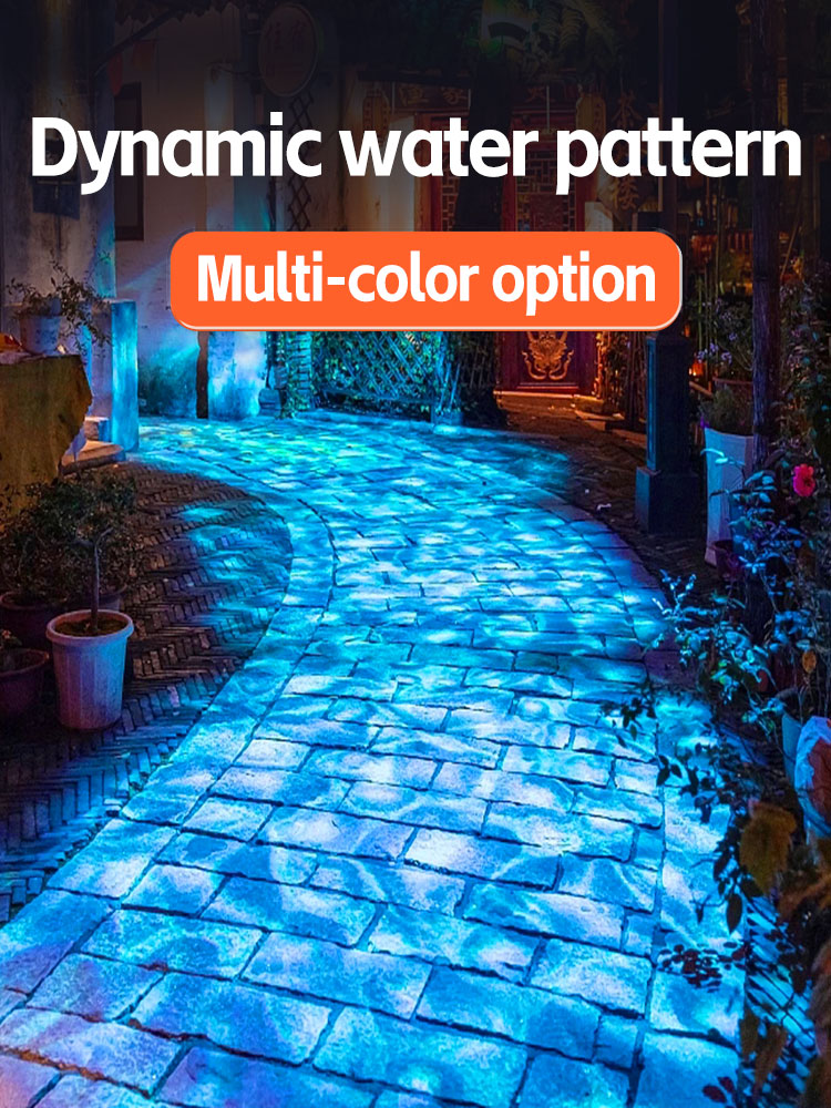 Outdoor Lighting Logo - High-Power 3D Dynamic Water Ripple Outdoor
