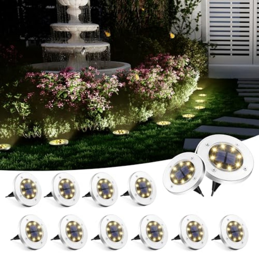 Outdoor Lighting And Landscape - Solar Ground Lights Solar Lights Outdoor