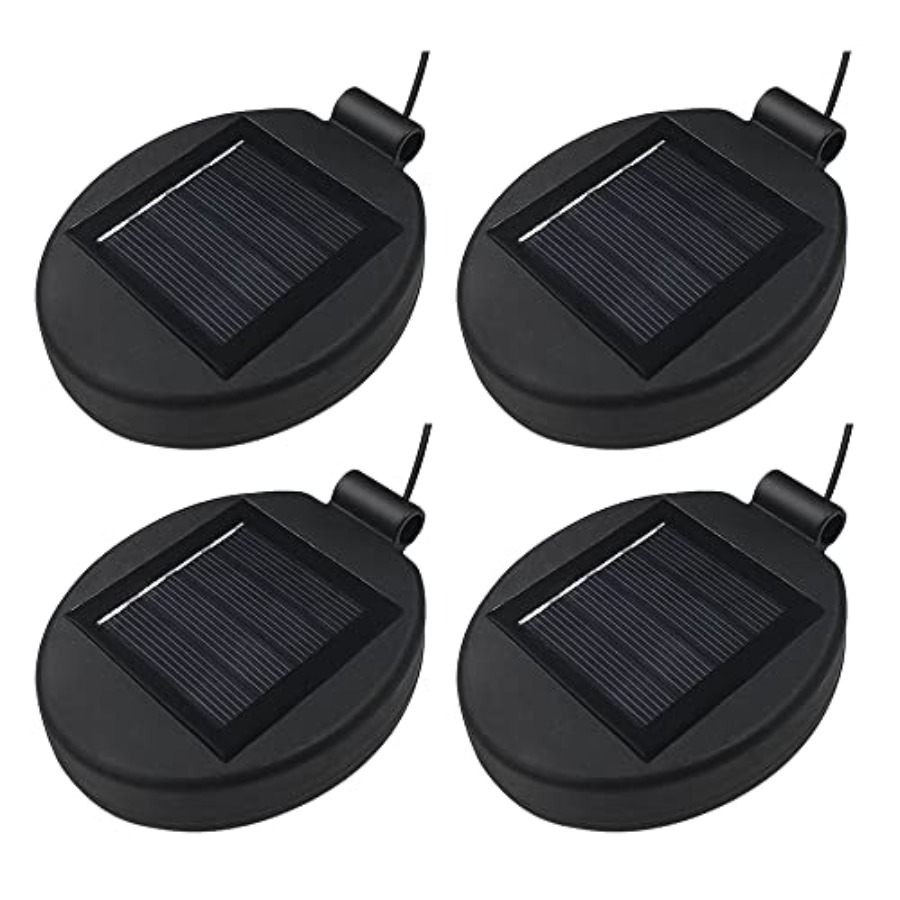 Outdoor Lighting Solar Panel - Solar Lantern Top LED Panel Lantern