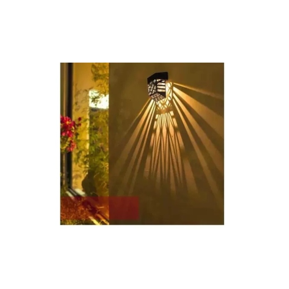 Outdoor Lighting And Landscape - Solar Powered LED Garden Fence Light