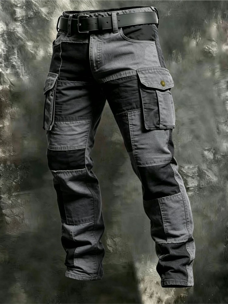 Cotton Men Cargo Pants Khaki C - đánh giá và giá Outdoor Lighting Jersey