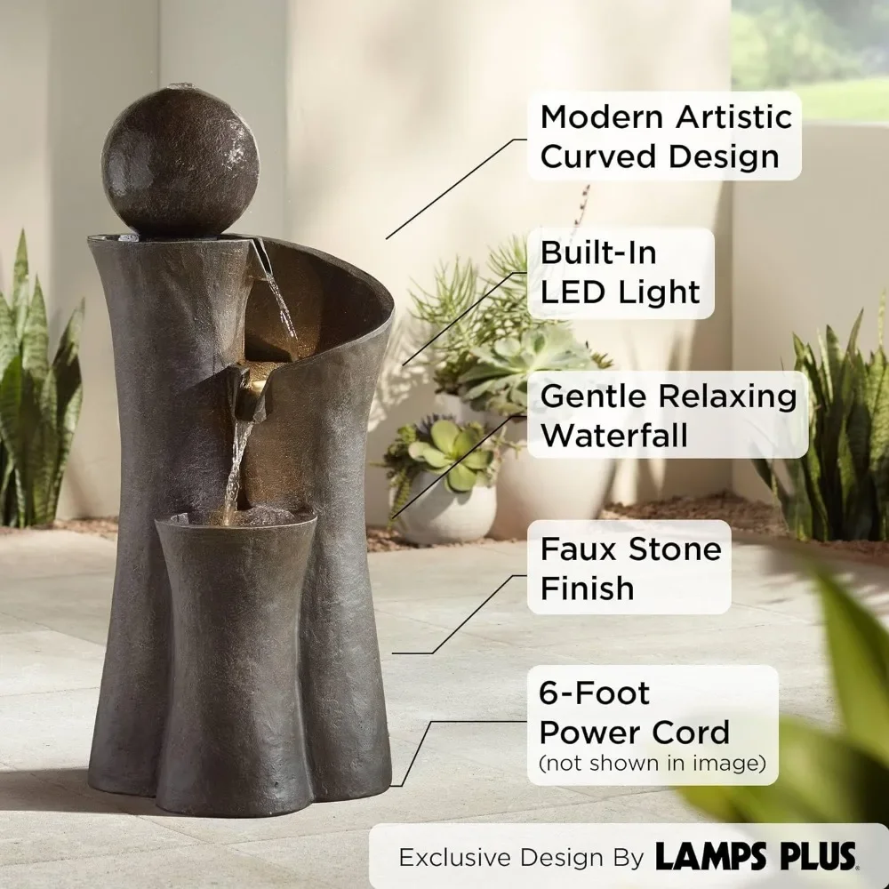 ##For Outdoor Statue Bubbler W - đánh giá và giá Outdoor Zen Lighting
