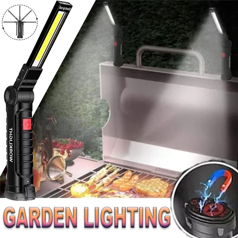 Portable LED Flashlight with M - đánh giá và giá Outdoor Lighting Types