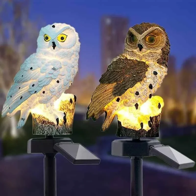 Owl Lights Outdoor Solar Power - đánh giá và giá Outdoor Lighting Solar Panel