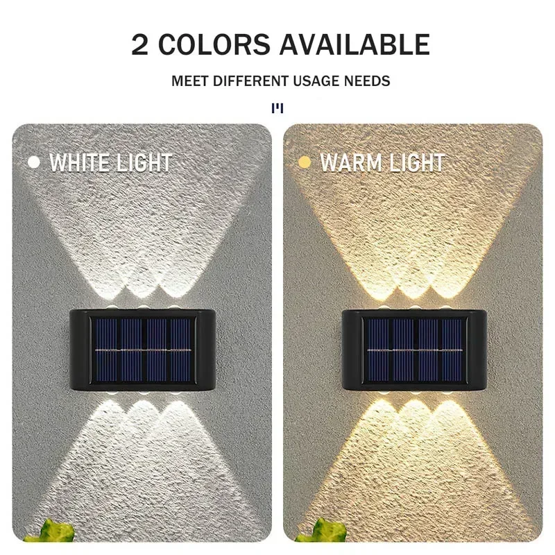 COB Solar Wall Lamp Outdoor Wa - đánh giá và giá Outdoor Lighting And Landscape
