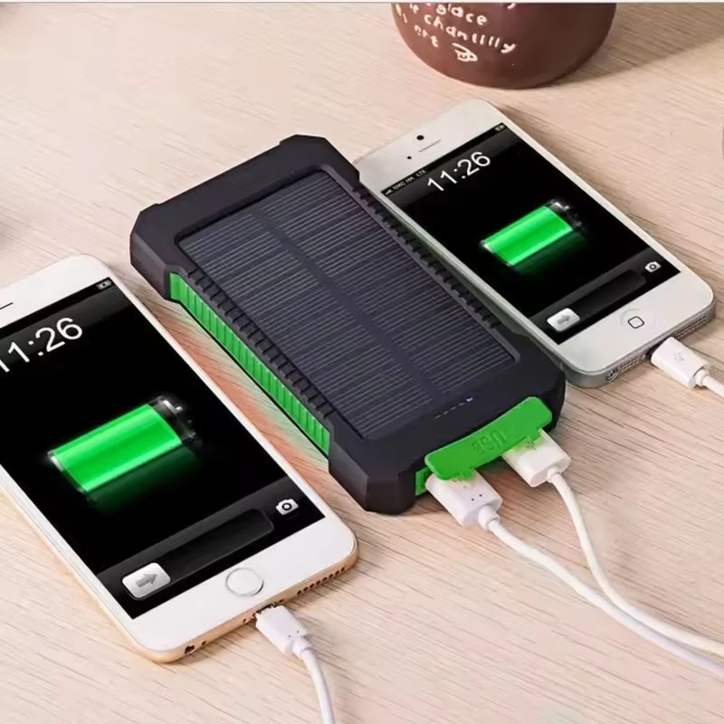 20000mAh Solar Power Bank Larg - đánh giá và giá Outdoor Lighting Solar Panel