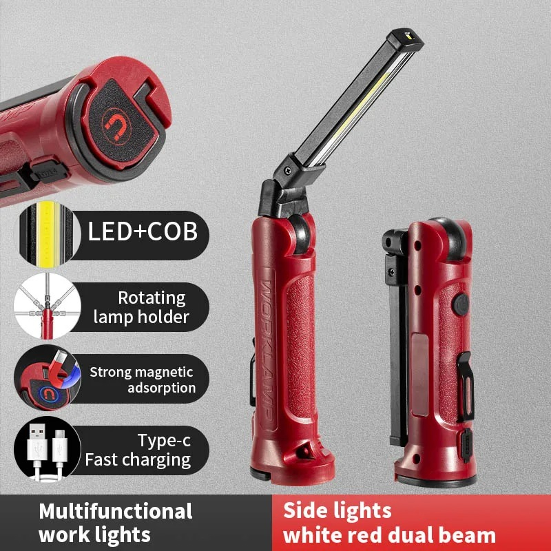 COB LED Work Light Rechargeabl - đánh giá và giá Outdoor Lighting Types