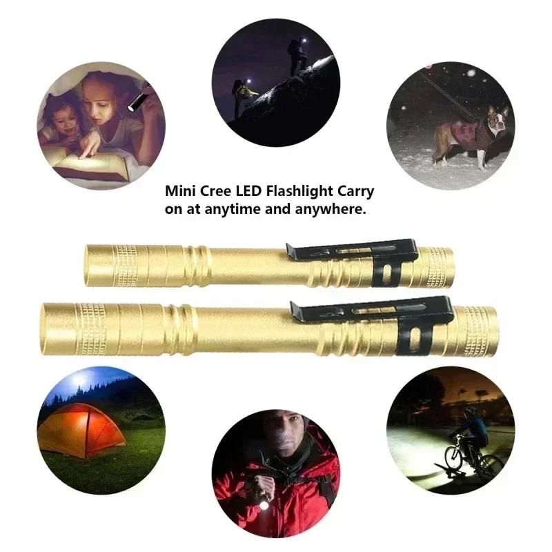 Portable Mini LED Pen Flashlig - đánh giá và giá Outdoor Lighting Types