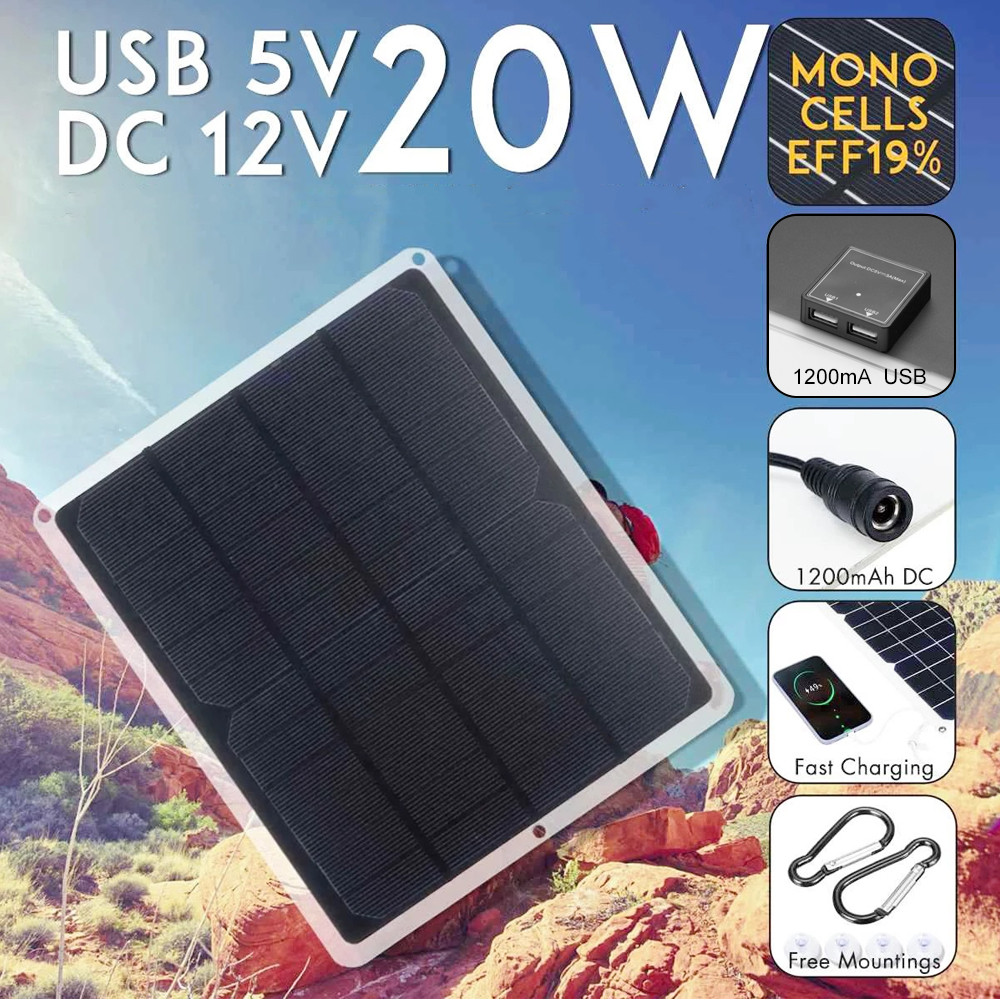20W 6V Lượng Mặt Trời Monocrys - đánh giá và giá Outdoor Lighting Solar Panel
