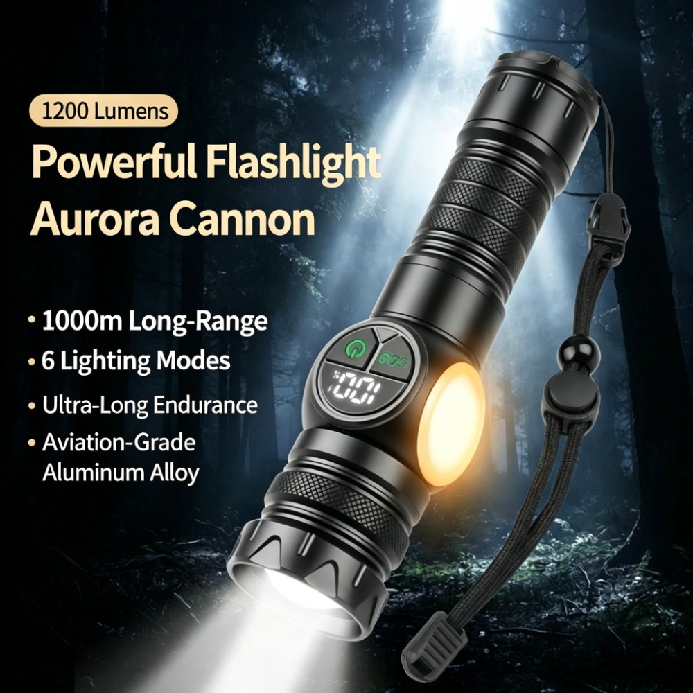 White Light LED Flashlight Typ - đánh giá và giá Outdoor Lighting Types