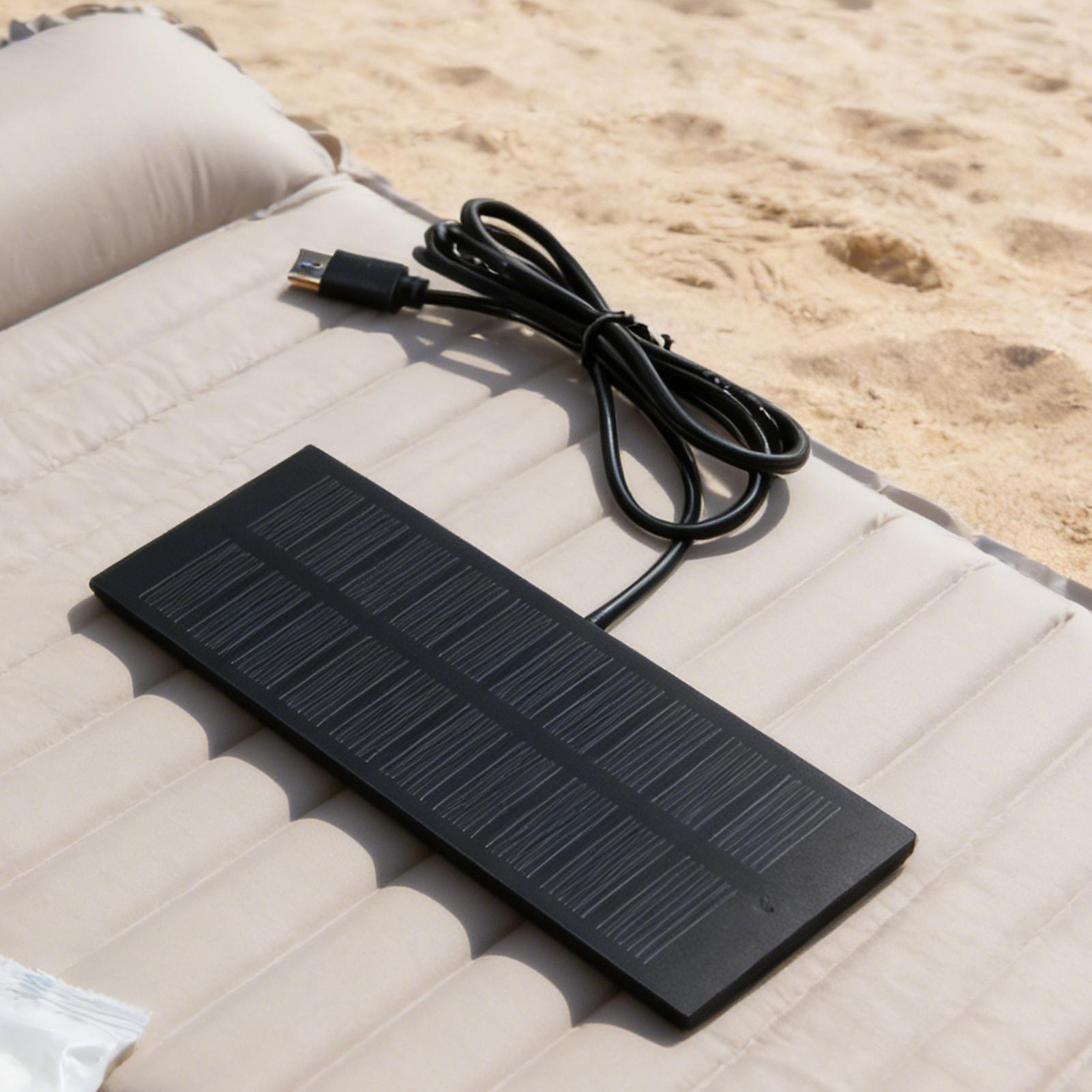 5W 5V Solar Panel Charger With - đánh giá và giá Outdoor Lighting Solar Panel