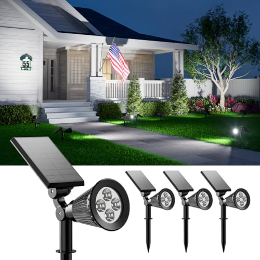 Solar Spotlights Outdoor Water - đánh giá và giá Outdoor Lighting And Landscape