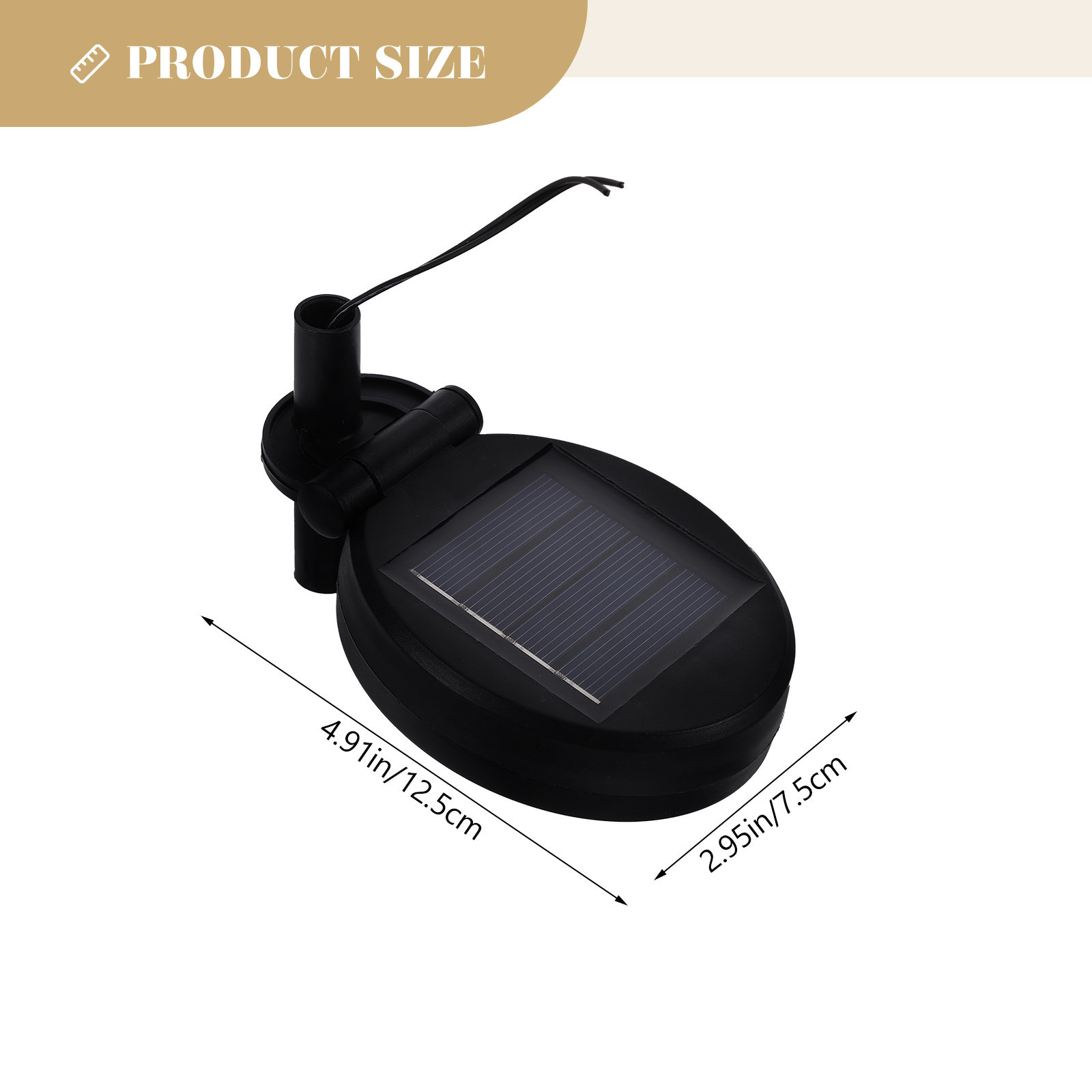 2 Pcs Mini Solar Panel Light R - đánh giá và giá Outdoor Lighting Solar Panel