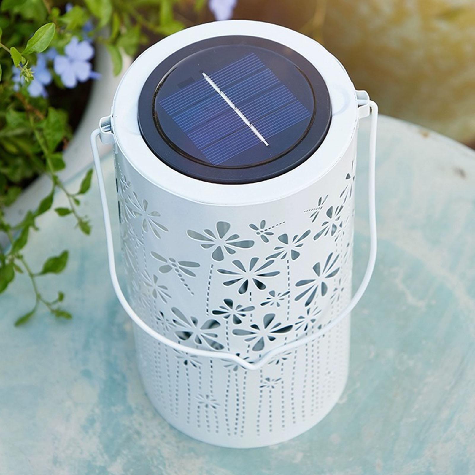 Solar Lanterns Colorful Metal  - đánh giá và giá Outdoor Lighting And Landscape