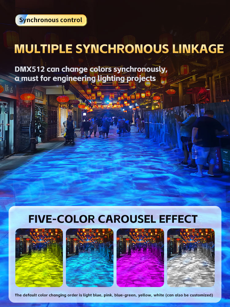 High-Power 3D Dynamic Water Ri - đánh giá và giá Outdoor Lighting Logo