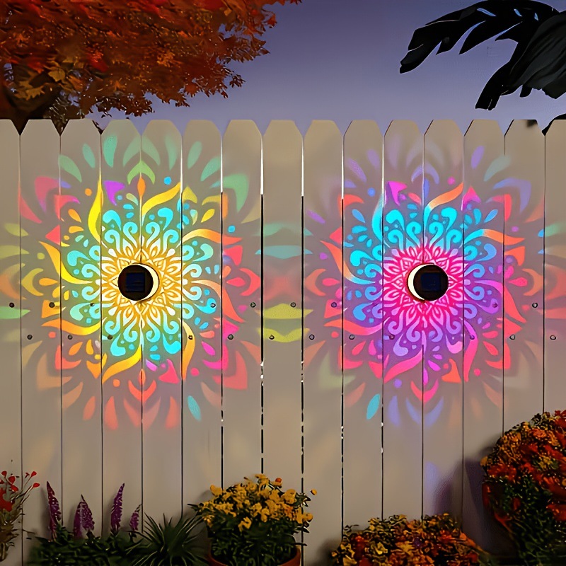 Solar LED Wall Light Mandala P - đánh giá và giá Outdoor Lighting And Landscape