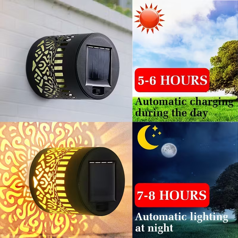 Solar LED Wall Light Mandala P - đánh giá và giá Outdoor Lighting And Landscape