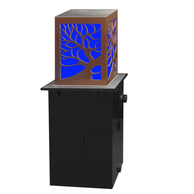 Modern Style Round LED Bollard - đánh giá và giá Outdoor Lighting And Landscape