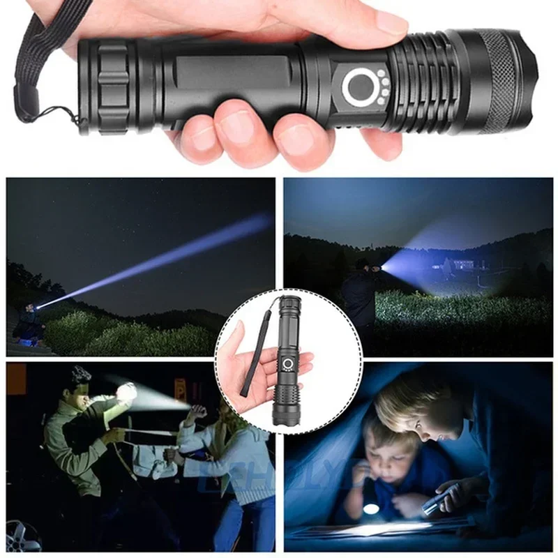 High Power XHP70 Led Flashligh - đánh giá và giá Outdoor Lighting Types